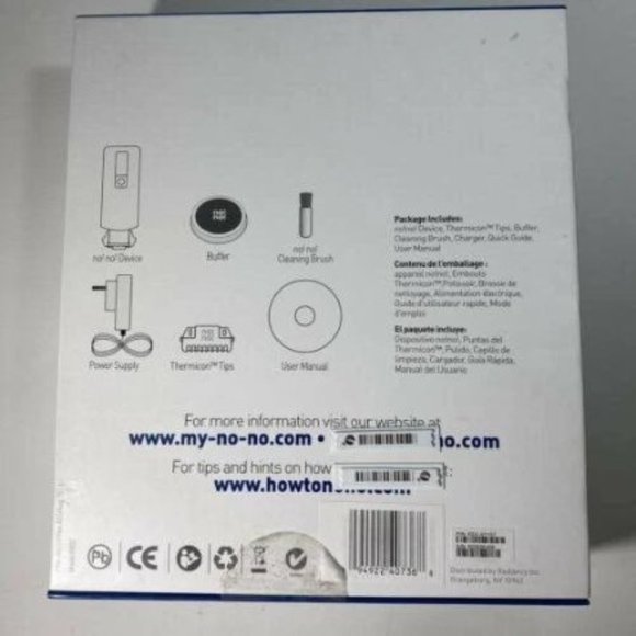 No! No! Hair Professional hair removal face and body retails for $350 NIB - Picture 3 of 3